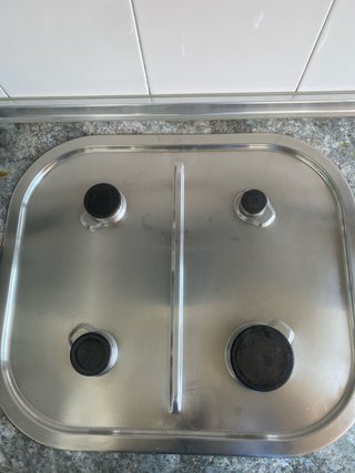 Placa de cocina a gas 4 fuegos
