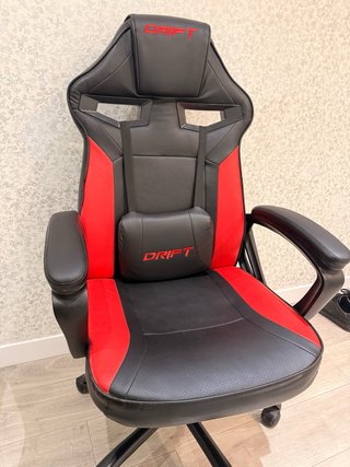 Silla Gaming Drift Negra y Roja