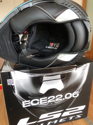 Casco LS2 FF800 Storm 2 Racer Matt Blue