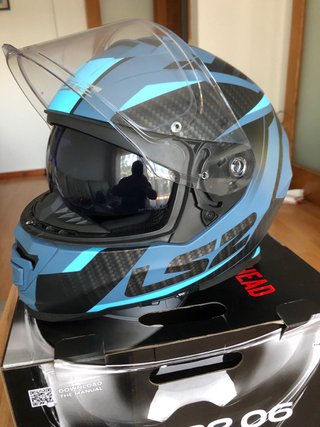 Casco LS2 FF800 Storm 2 Racer Matt Blue