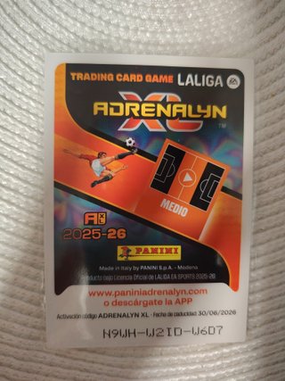 Cromo Panini Adrenalyn Pedri Momentum 25-26