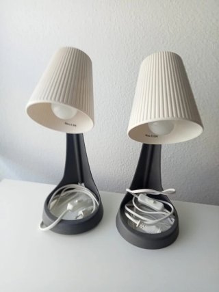 Lámparas de mesa con bombilla