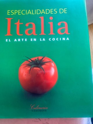 Gran volumen de Esoecialidades italianas de cocina