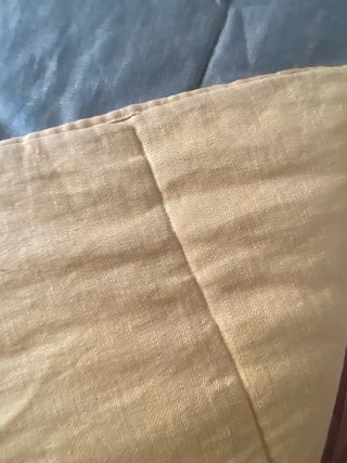 Edredón reversible hecho a mano