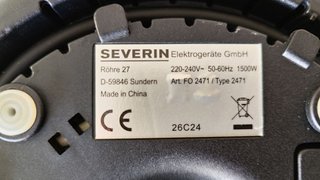 Máquina Fondue y Crepera Severin 2 en 1