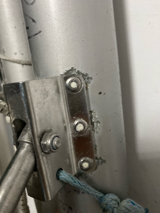 Base aluminio y vela Laser ILCA 4.7