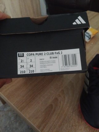 Botas de fútbol Adidas Talla 34