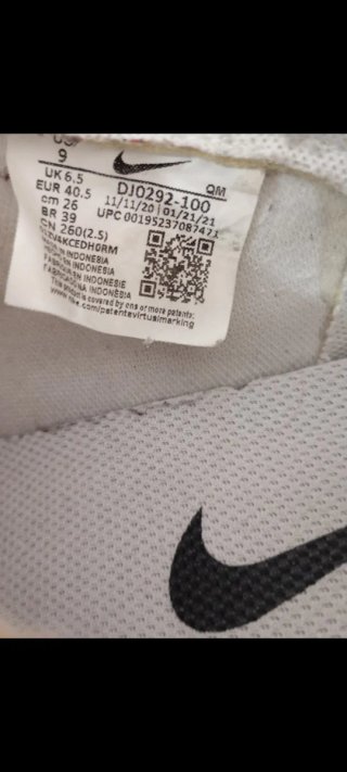 Nike Blazer Talla 40.5 Blancas