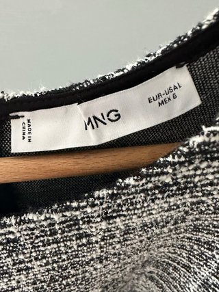 Tuta Mango Beige/Grigio Taglia L