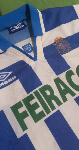 Camiseta Umbro Deportivo La Coruña 1996/1997