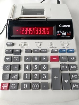 Calculadora Canon MP120-MG-es