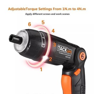 Taladro Atornillador inalambrico Tacklife SDH13DC 3,6v / 4 Nm , ENVÍO 24H, NUEVO