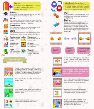 Juguete virtual ToumaPet Nuevo, Regalos de cumpleaños para niños, AZUL