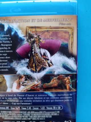 Filme Blu-ray  Nárnia