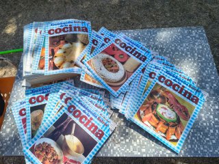 Enciclopedia revistas de cocina antigua Salvat