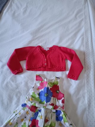 Vestido Mayoral y Rebeca