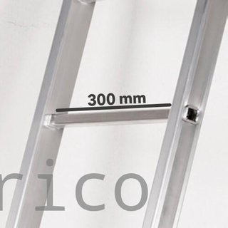 Escalera Aluminio Elite 2x14 - 4+4 M - 80-80x30mm