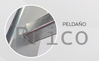 Escalera Aluminio Elite 2x14 - 4+4 M - 80-80x30mm