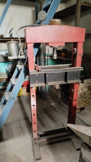 Prensa Hidráulica Profesional Mega 50T