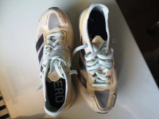 Adidas Deportivas Running Beige/Blanco