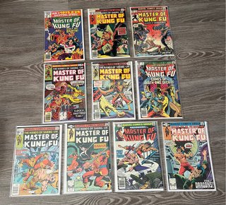 84 Comic Master of Kung Fu en Ingles