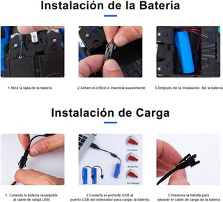 Transformer Juguete Policia Coche Teledirigido azul, Coche Robot con el Gesto de la Mano Sening Luz Intermitente Música y Efecto de Sonido, Police Car con Baterías para Niños 3 4 5 6 7 8 9 10 Años