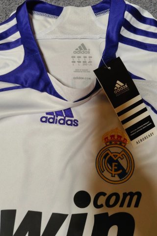 Camiseta Real Madrid 2010 Raúl 7 Adidas Talla L
