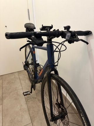 Bicicleta de carretera Triban RC120 Azul