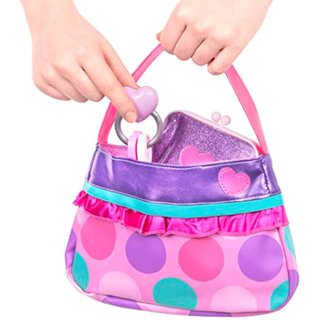 Battat- Play Circle – Set de Maquillaje y Belleza – Vestir Accesorios de Moda – El Juego de aparentar – Juguetes para niños – A Partir de 3 años – Princess Purse Set