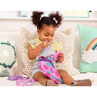 Battat- Play Circle – Set de Maquillaje y Belleza – Vestir Accesorios de Moda – El Juego de aparentar – Juguetes para niños – A Partir de 3 años – Princess Purse Set