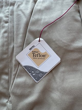Pantalón Emidio Tucci Beige Nuevo Talla 48 Largo 2