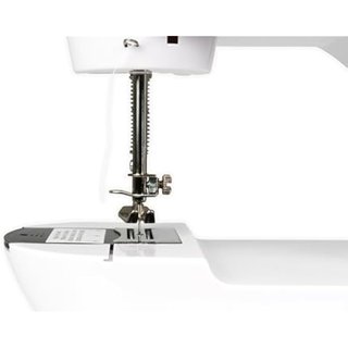 Maquina de Coser Jocca REACONDICIONADO marcas minimas- Máquina de Coser Portátil Jocca con 48 Accesorios de Costura - Doble Puntada - Ideal para Remallar - Uso Doméstico y Manual - Antideslizante
