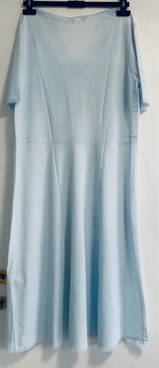Camicia da notte vintage azzurra taglia 50/52