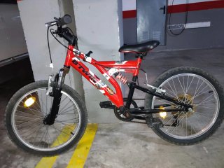 Bicicleta Infantil Roja
