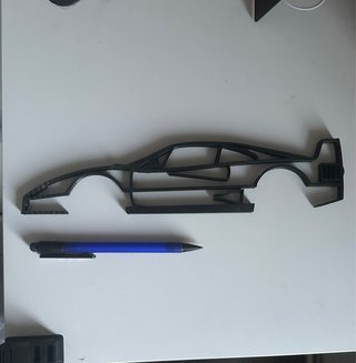 Silueta Ferrari F40