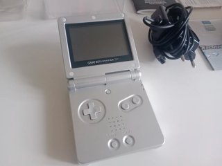 Game Boy Advance SP Silver Completo