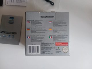 Game Boy Advance SP Silver Completo
