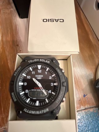 Reloj Casio Tough Solar Analógico Digital
