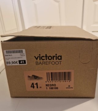Zapatillas Victoria Barefoot Talla 41 SIN ESTRENAR