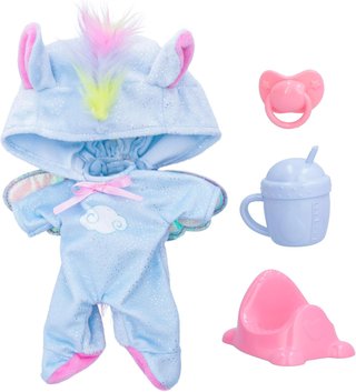 BEBÉS LLORONES Loving Care Fantasy Jenna | Muñeca bebé Que Llora lágrimas de Verdad con Pijama y 3 Accesorios - Juguete y Regalo para Niños y Niñas de 3 Años o Más