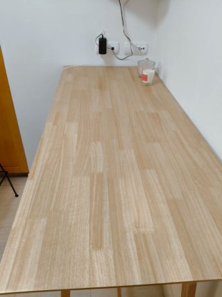 Mesa alta madera estilo nórdico