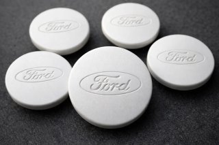 4 Tapas Centrales Ford Escort RS Turbo MK