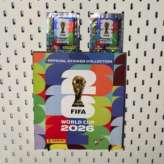 Álbum Panini Mundial 2026 + 2 Sobres