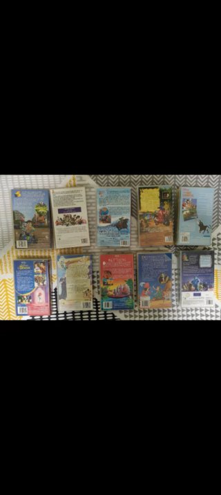 Lote VHS Disney Clásicos