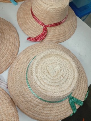Sombreros de paja infantiles 44 cm