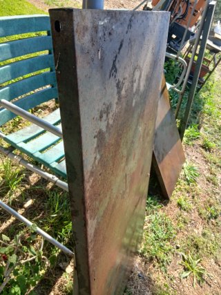 Ripiani metallo per scaffali 120x59,5 cm