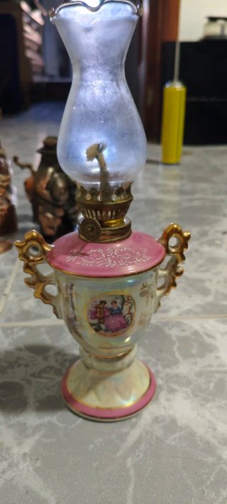 Lámpara de aceite decorativa vintage