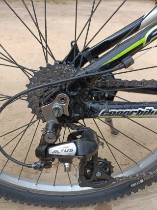 Bicicleta Conor AFX 24 Verde/Negra