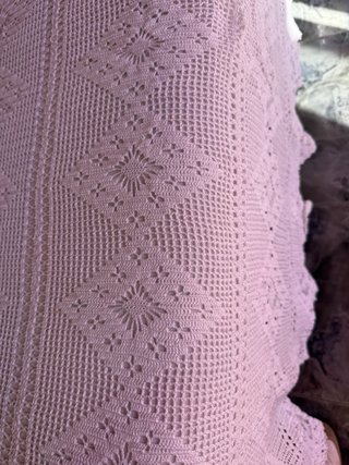 Colcha ganchillo cama 1.50