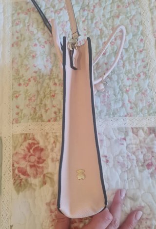 Bolso bandolera TOUS rosa empolvado